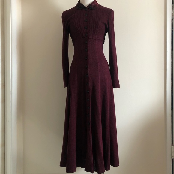 Vintage Dresses & Skirts - Vintage knit dress